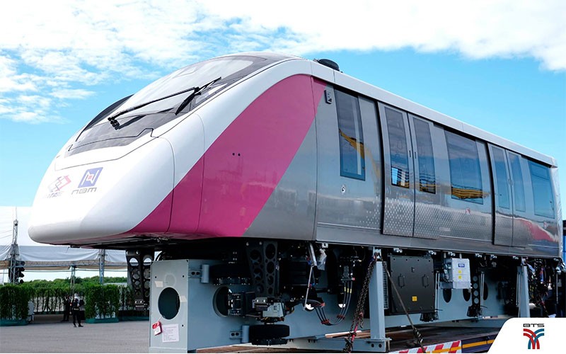 รู้จัก! รถไฟฟ้าโมโนเรล Alstom Innovia Monorail 300 น้องเก๊กฮวย น้องนมเย็น ที่ใช้ในรถไฟฟ้าสายสีเหลือง และสายสีชมพู