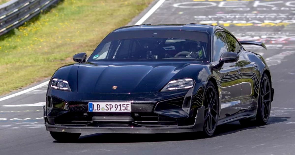 Porsche Taycan Turbo GT ทวงแชมป์รถ EV! ทำลายสถิติเวลารอบสนามที่ Nurburgring เร็วกว่า Tesla Model S 18 วินาที