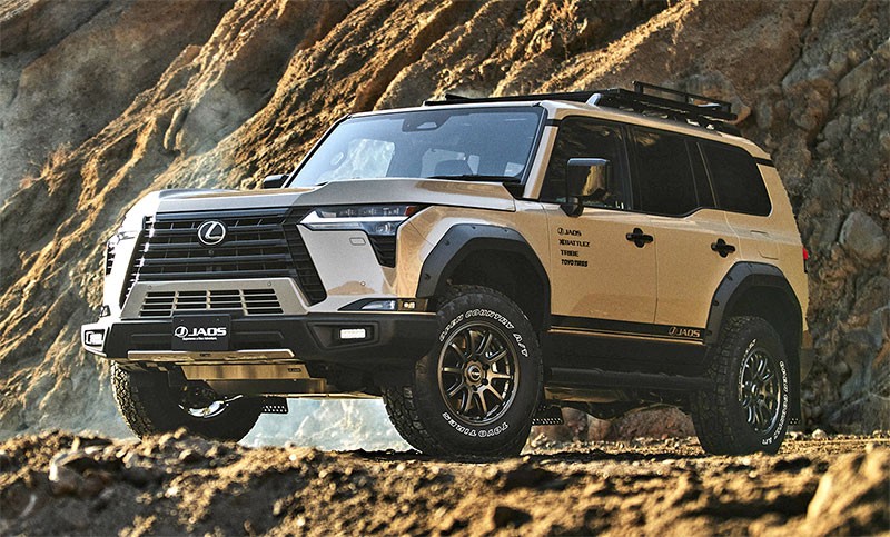 Lexus โชว์รถต้นแบบ Lexus GX 550 OVERTRAIL JAOS Ver. กับโปรเจคที่ร่วมมือกับ JAOS Corporation พัฒนาชุดแต่งสายลุย!