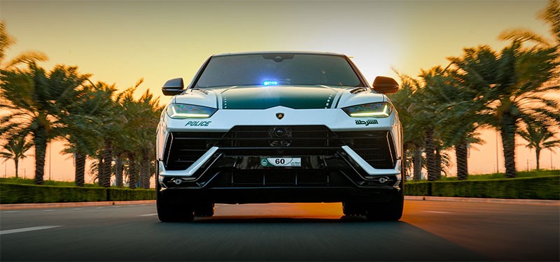 Lamborghini ส่งมอบ Lamborghini Urus Performante รุ่นพิเศษ สำหรับตำรวจดูไบ สหรัฐอาหรับเอมิเรตส์