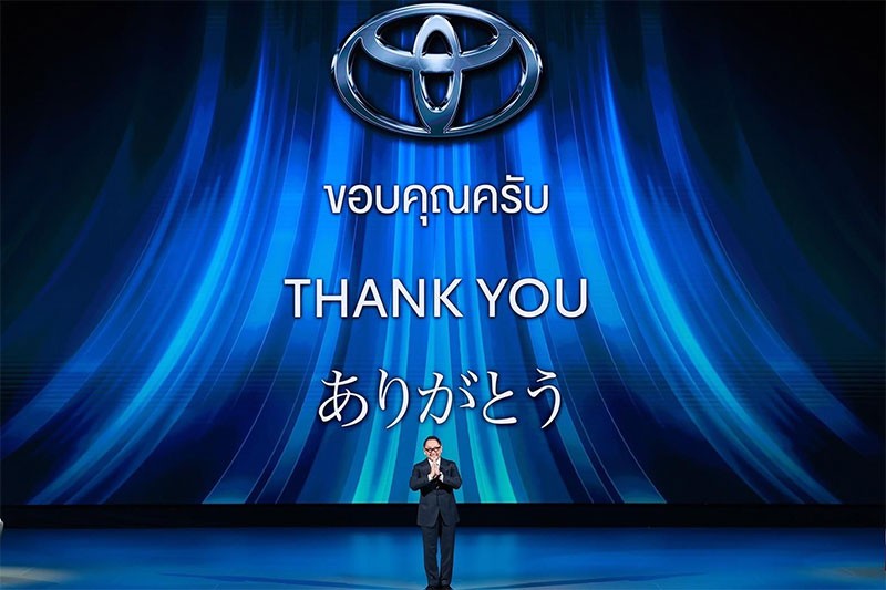 ประธาน Toyota คาดการณ์ว่า "รถยนต์ไฟฟ้า" จะมีส่วนแบ่งในตลาดรถยนต์ทั้งโลกเพียง 30% เท่านั้น