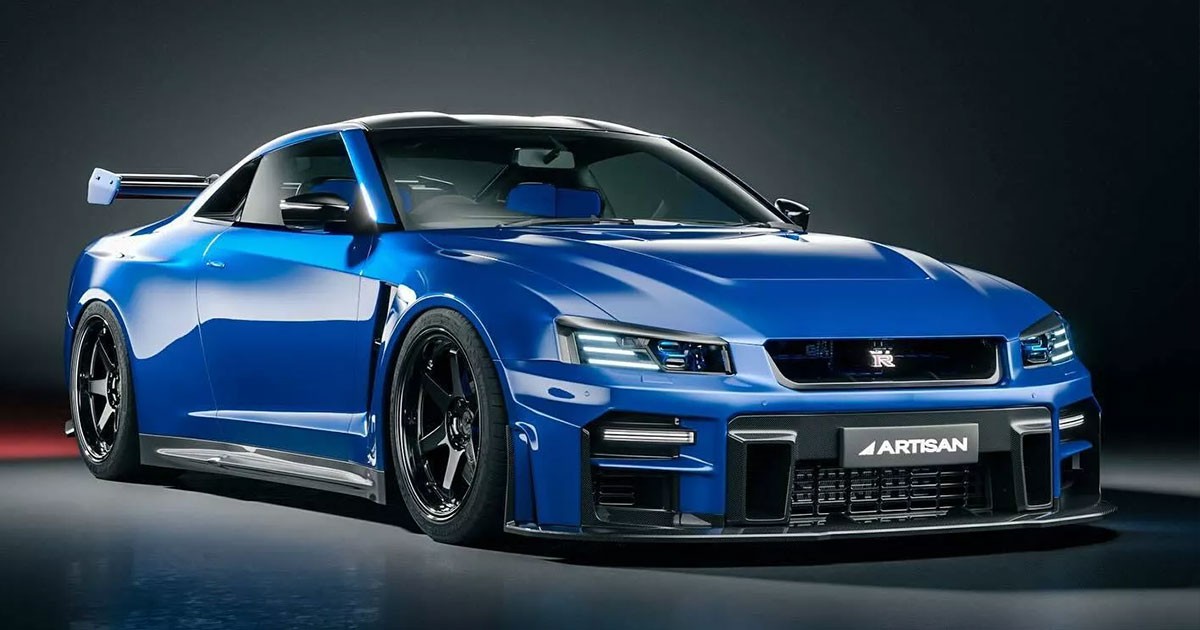 Artisan เตรียมสร้าง Nissan GT-R R35 ในสไตล์ R34 แบบย้อนยุค! พร้อมขุมพลังถึง 1,000 แรงม้า จำนวนจำกัดเพียง 36 คัน