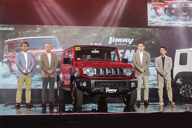 Suzuki Philippines เปิดตัว Suzuki Jimny 5 ประตู ขุมพลัง 1.5 ลิตร 102 แรงม้า รุ่นเริ่มต้น ราคาไม่ถึง 1 ล้านบาท!