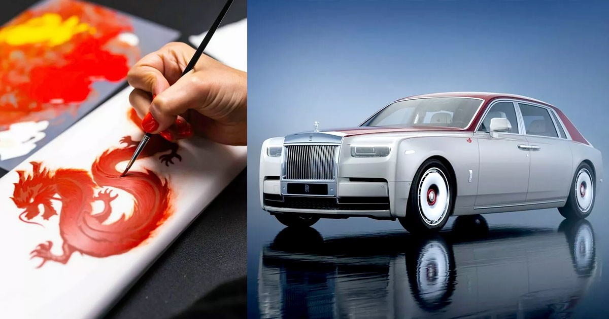 Rolls-Royce เปิดตัว Cullinan และ Phantom Extended รุ่นสั่งทำพิเศษ ฉลองปีมังกรของจีน ด้วยงานศิลปะวาดมือ