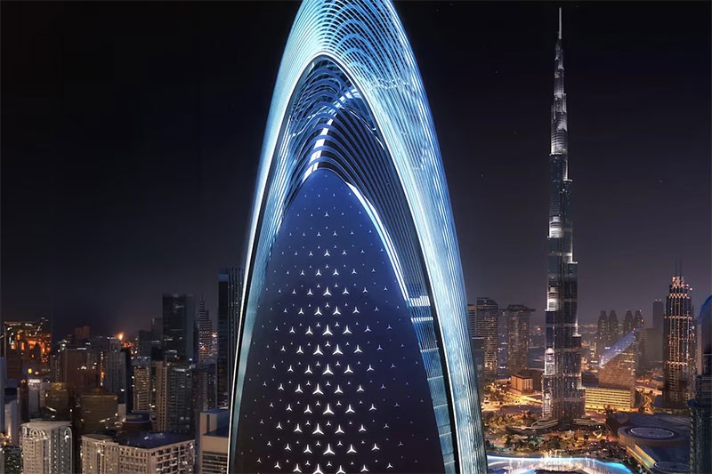 Mercedes-Benz มองหาธุรกิจใหม่! Mercedes-Benz Places Dubai โครงการที่พักสุดหรู ใจกลางเมืองดูไบ