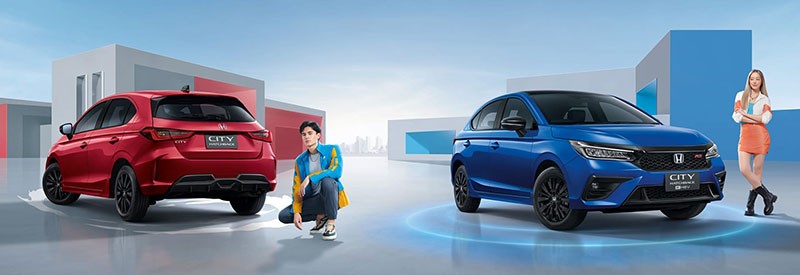 Honda ปรับโฉม “Honda City Hatchback ใหม่” ด้วยราคา 599,000 - 799,000 บาท เพิ่มรุ่นย่อย e:HEV SV ขับฟรีสูงสุด 6 เดือน!