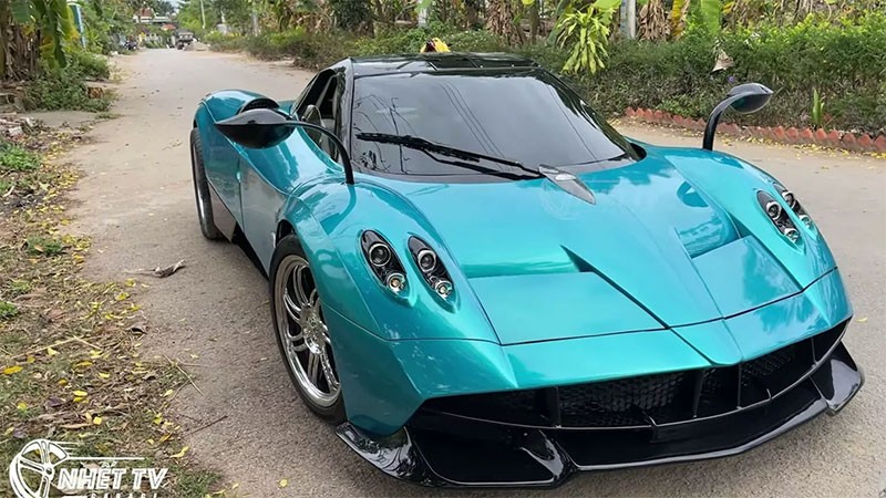 เห็นแล้วทึ่ง! ช่างเวียดนามสร้าง Hypercar อย่าง Pagani Huayra Replica ที่มาพร้อมเครื่องยนต์จาก Daewoo Espero และสัดส่วนที่สมจริง!