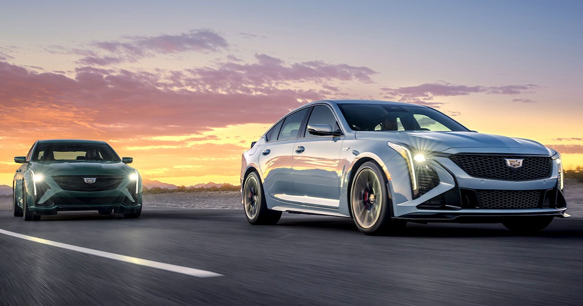 Cadillac เผยรายละเอียด Cadillac CT5-V และ CT5-V Blackwing รุ่นไมเนอร์เชนจ์ โดยยังมีรุ่นเกียร์ธรรมดาให้เลือก