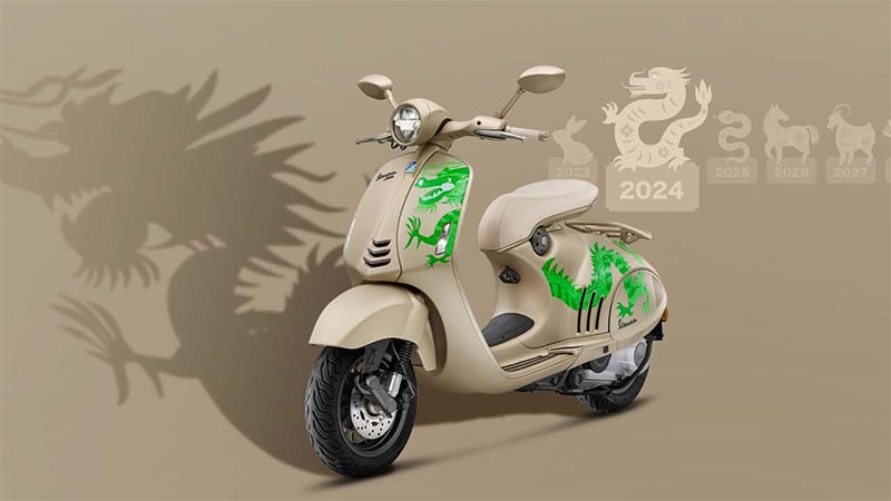 Vespa เปิดตัว Vespa 946 Dragon รุ่นพิเศษ เฉลิมฉลองศักราชแห่งมังกรที่ฮ่องกง ผลิตเพียง 1,888 คันทั่วโลก