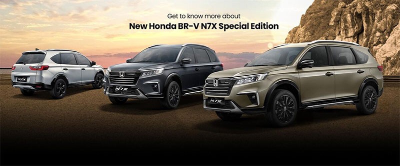 Honda เปิดตัว Honda BR-V N7X Edition รุ่นพิเศษ สปอร์ตกับชุดแต่งและเพิ่มอุปกรณ์มาตรฐาน ขายแล้วในอินโดนีเซีย