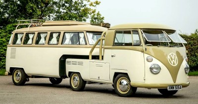 Volkswagen Type 2 RV ปี 1962 รวมร่างในสไตล์ Camper สายวินเทจเห็นแล้วกรี๊ด!