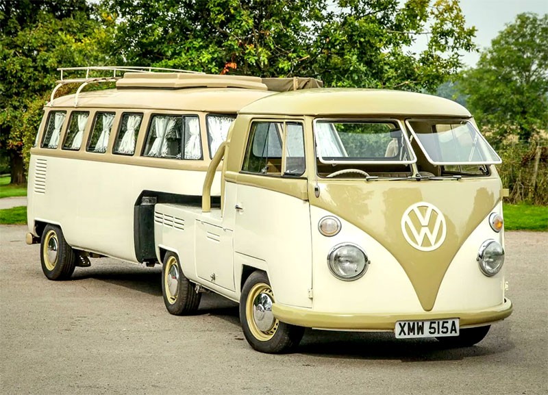 Volkswagen Type 2 RV ปี 1962 รวมร่างในสไตล์ Camper สายวินเทจเห็นแล้วกรี๊ด!