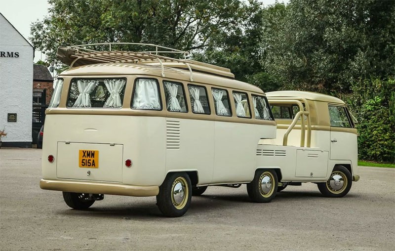 Volkswagen Type 2 RV ปี 1962 รวมร่างในสไตล์ Camper สายวินเทจเห็นแล้วกรี๊ด!