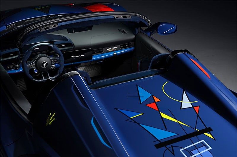 Maserati MC20 Opera d'Arte รถ Supercar รุ่นพิเศษ เสมือนงานศิลป์ ราวกับหลุดออกมาจากหนังสือการ์ตูน!