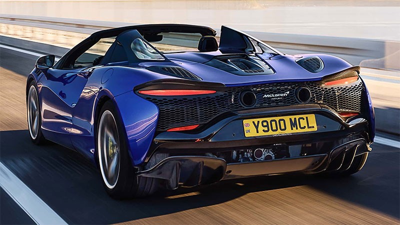 McLaren เผยโฉม McLaren Artura Spider รถ Supercar ไฮบริดเปิดประทุน 700 แรงม้า พร้อมส่งมอบรถกลางปีนี้!