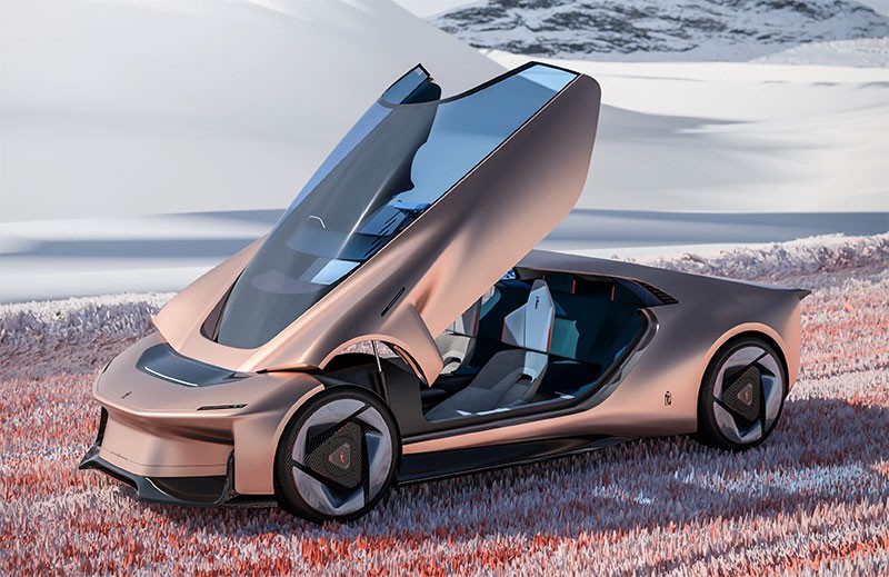 Pininfarina Enigma GT Concept รถต้นแบบรูปทรงล้ำยุค กับเครื่องยนต์ V6 435 แรงม้า ขับเคลื่อนด้วยพลังงานไฮโดรเจน!