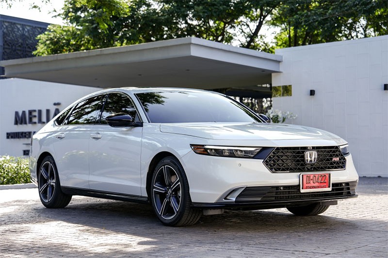 Honda Accord e:HEV ใหม่ คว้ามาตรฐานความปลอดภัย ASEAN NCAP ระดับ 5 ดาว