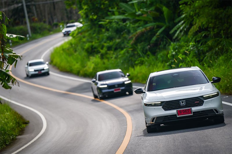 Honda Accord e:HEV ใหม่ คว้ามาตรฐานความปลอดภัย ASEAN NCAP ระดับ 5 ดาว