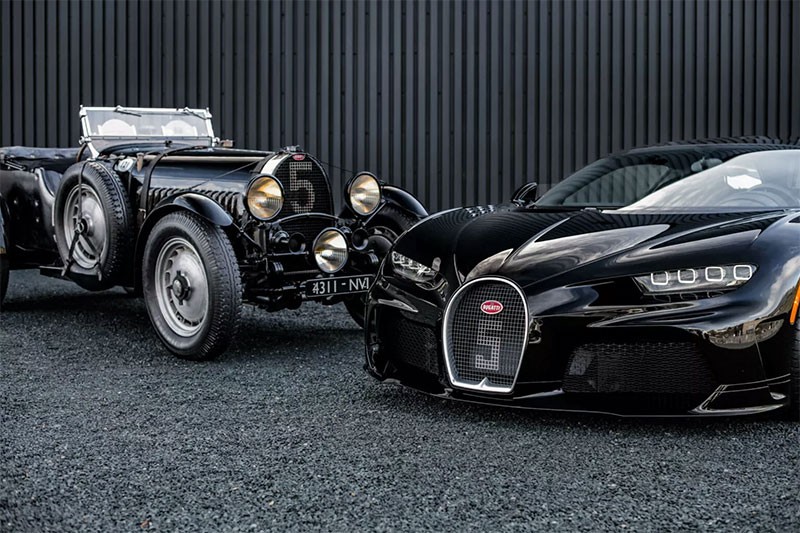Bugatti Chiron Super Sport Hommage T50S รุ่นพิเศษ รำลึกถึงการแข่งขันที่ Le Mans ครั้งแรก ในปี 1931 ของ Bugatti