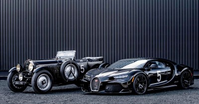 Bugatti Chiron Super Sport Hommage T50S รุ่นพิเศษ รำลึกถึงการแข่งขันที่ Le Mans ครั้งแรก ในปี 1931 ของ Bugatti