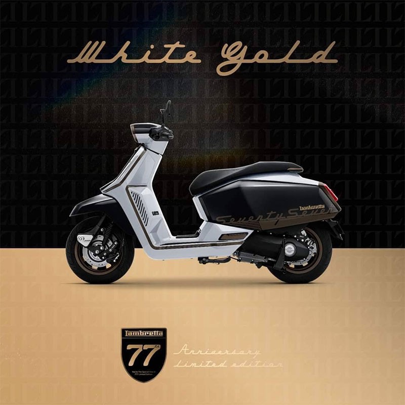 Lambretta X300 รุ่นพิเศษ ฉลองครบรอบ 77 ปี ผลิตเพียง 777 คันในโลก มีขายเฉพาะในไทยเท่านั้น! ราคาแนะนำ 159,900 บาท