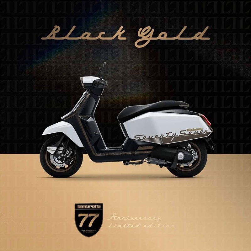 Lambretta X300 รุ่นพิเศษ ฉลองครบรอบ 77 ปี ผลิตเพียง 777 คันในโลก มีขายเฉพาะในไทยเท่านั้น! ราคาแนะนำ 159,900 บาท