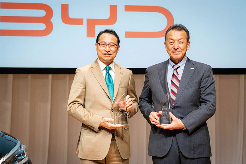 Japan EV Of The Year 2023 แจกรางวัลแล้ว! BYD รถไฟฟ้าจากจีน คว้าไป 2 รางวัลติด!