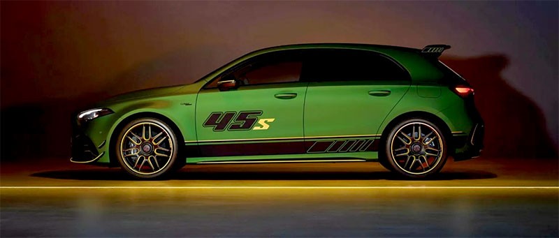 Mercedes-AMG A45 S 4Matic+ Limited Edition รุ่นพิเศษสีเขียว "Green Hell" ตามแบบฉบับสนาม Nürburgring Nordschleife