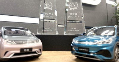 Japan EV Of The Year 2023 แจกรางวัลแล้ว! BYD รถไฟฟ้าจากจีน คว้าไป 2 รางวัลติด!