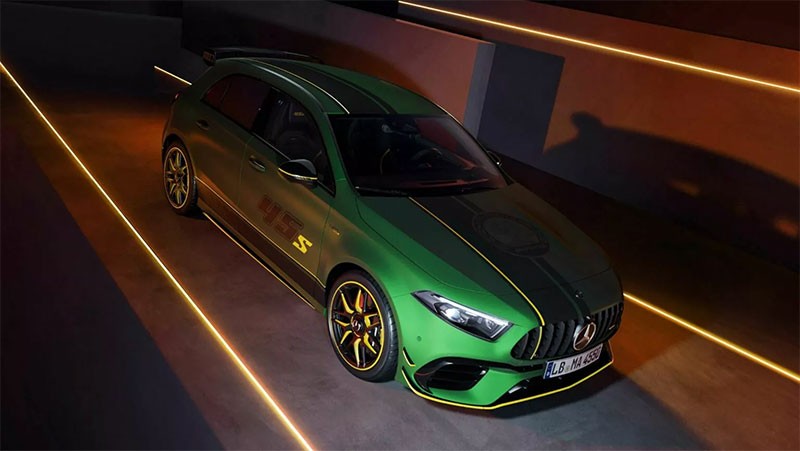 Mercedes-AMG A45 S 4Matic+ Limited Edition รุ่นพิเศษสีเขียว "Green Hell" ตามแบบฉบับสนาม Nürburgring Nordschleife