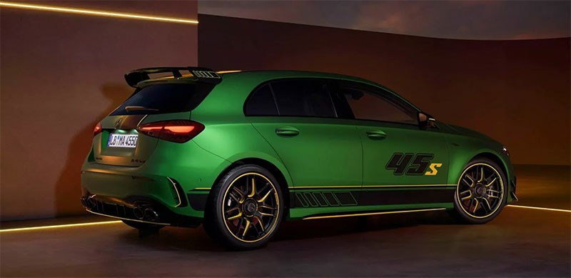 Mercedes-AMG A45 S 4Matic+ Limited Edition รุ่นพิเศษสีเขียว "Green Hell" ตามแบบฉบับสนาม Nürburgring Nordschleife