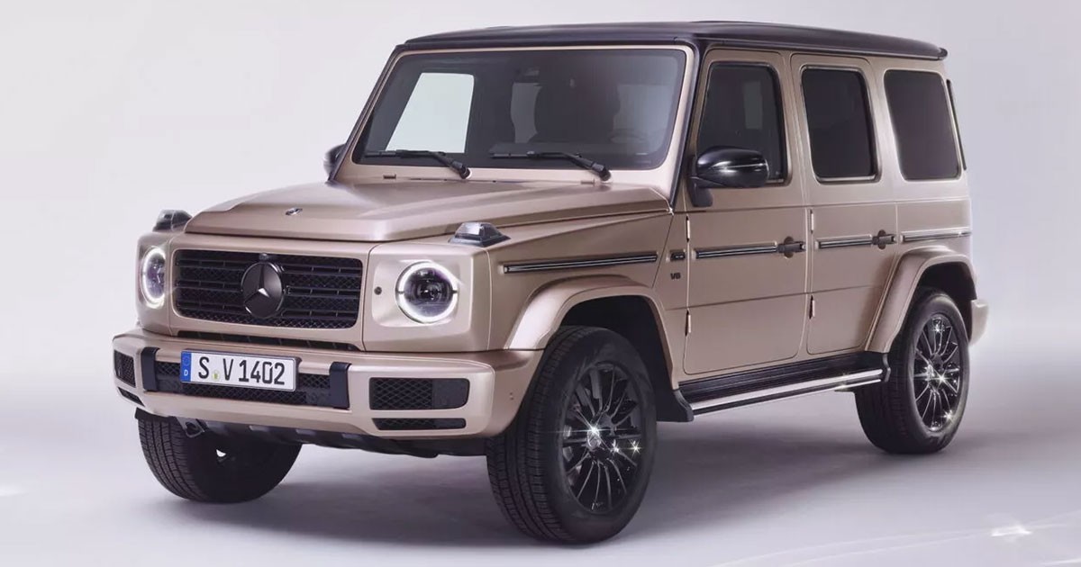 Mercedes-Benz G-Class “Stronger Than Diamonds Edition” ตกแต่งด้วยเพชรแท้ 25 กะรัต! รุ่นพิเศษผลิตเพียง 300 คันทั่วโลก