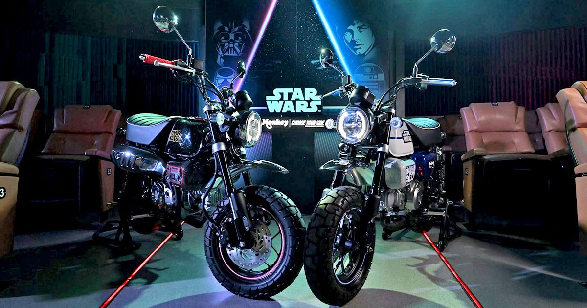 CUB House เปิดตัว Honda Monkey Star Wars Limited Edition เอาใจสาวก Star Wars ภาพยนตร์มหากาพย์ระดับตำนาน ในราคาแนะนำ 169,900 บาท!