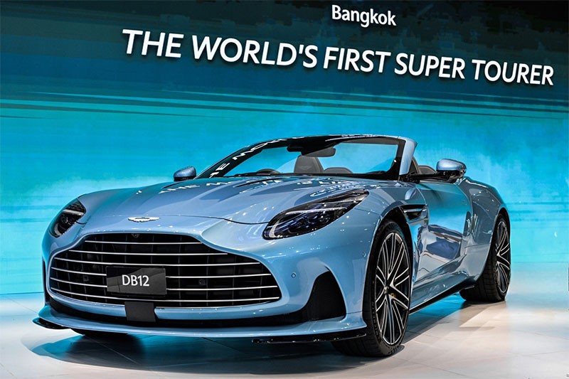 Aston Martin เปิดตัว Aston Martin DB12 Volante ที่สุดแห่งยนตรกรรม Super Tourer เปิดประทุน ในราคา 24.9 ล้านบาท!