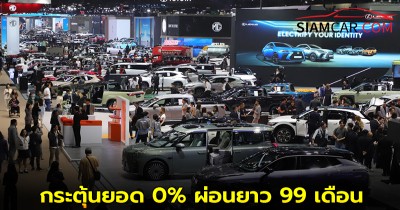 ค่ายรถอัดแคมเปญกระตุ้นยอด 0% ผ่อนยาว 99 เดือน